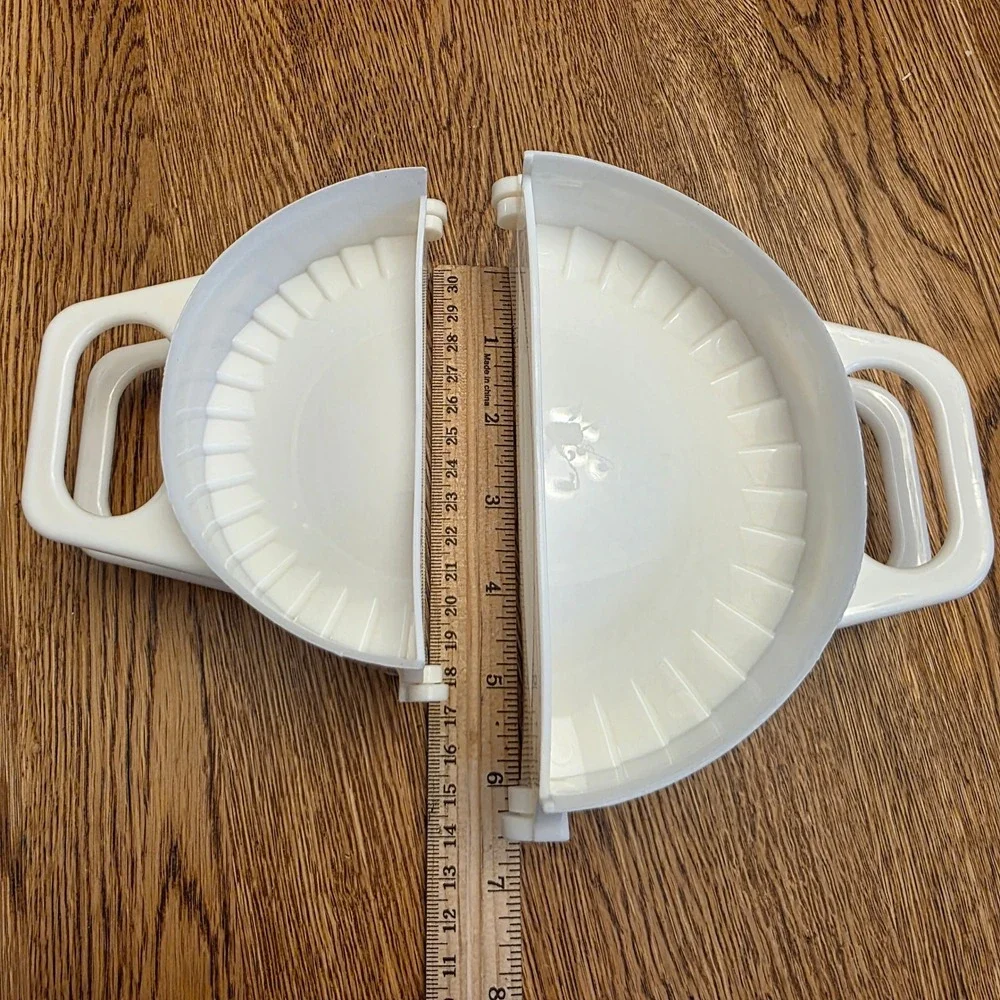 Easy Snacker Dough Press Cutter Empanada‎ Pie Ravioli Maker Recipes Booklet 2pc
